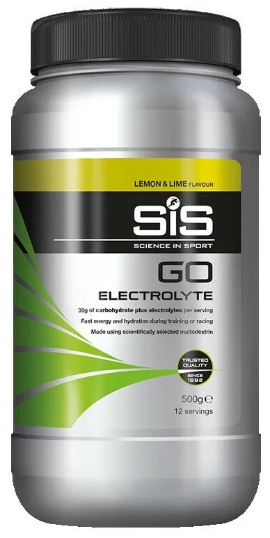 SIS GO Electrolyte 500 гр Вкус: Лимон-лайм