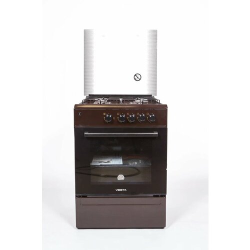 Плита газовая VESTA Bergamo VGG 10-G коричневый 2111600₽