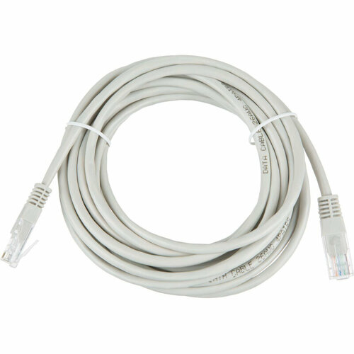 Патч-корд BigTech OPCC005 UTP CCA кат5e5млитоймногожильный серый 243₽