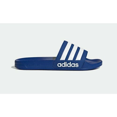 фото Шлёпанцы adidas adilette shower, размер 12 uk, синий