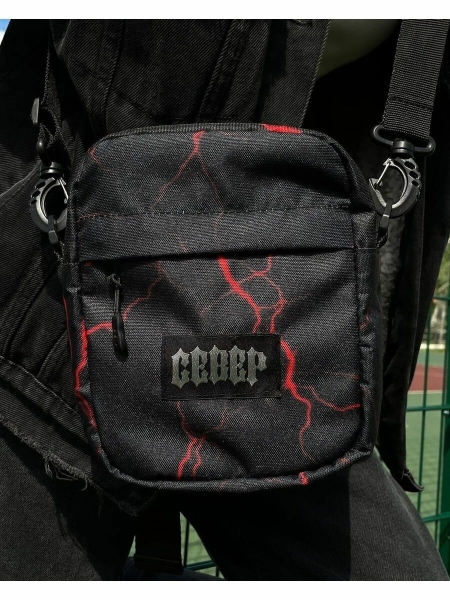 Сумка мессенджер Severcloth ing, красный — фото 1