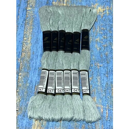 Набор ниток мулине Bestex нитки для вышивания и рукоделия вышивка крестом мулине