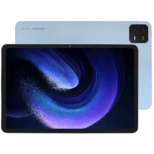 11 Планшет Xiaomi Pad 6 Wi-Fi 128 ГБ голубой 6989000₽