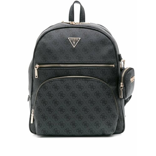 Рюкзак GUESS, фактура зернистая, серый