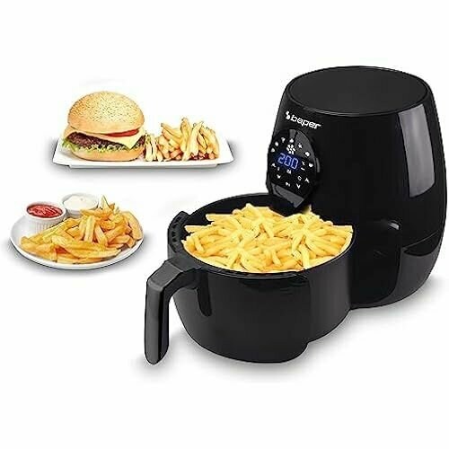 Аэрогриль BEPER P101FRI050 1450Вт Черный 2044900₽