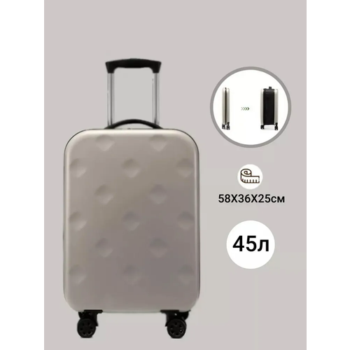 Чемодан серебряный 6500₽