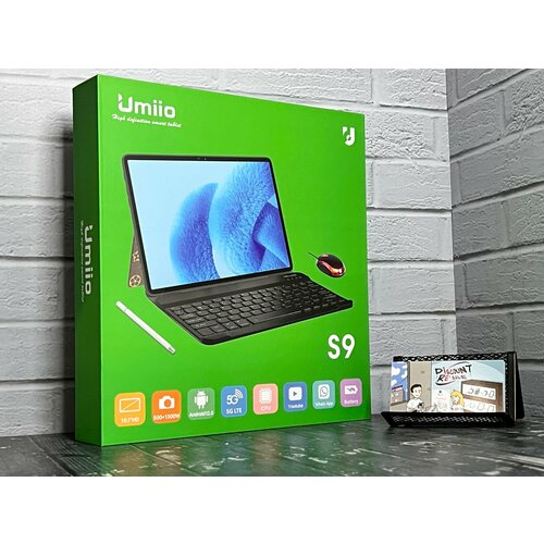 Планшет Umiio S9 101 дюйма 6 ГБ128 ГБ Android 12 699000₽
