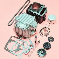 Комплект: Полный набор прокладок, Цепь ГРМ 25Н-84L Натяжитель ГРМ, Звезды натяжителя цепи с коромыслом, Головка цилиндра  ...