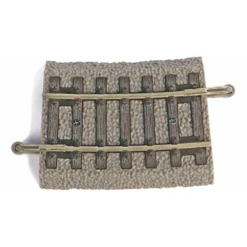 55418 PIKO R2 Элемент детской жд - рельсы радиусные R 422 мм 6 шт 55мм на подложке H0 187 165мм 3170₽