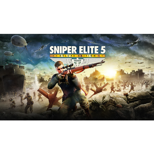 Sniper Elite 5 Deluxe Edition для PS4 и PS5 цифровая версия регион Индия 4760₽