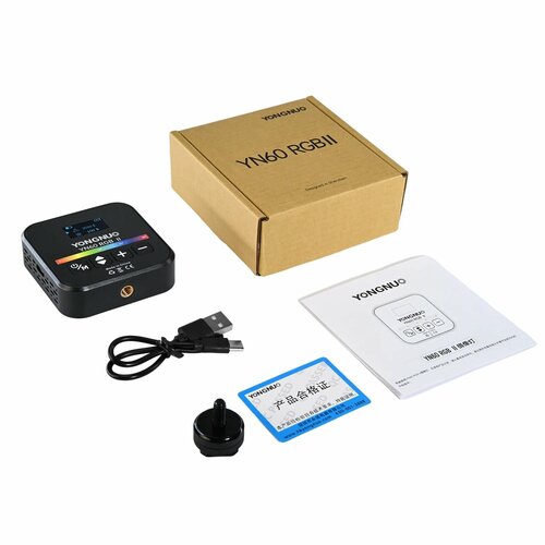 Портативный видеосвет Yongnuo YN60RGB II 3040₽