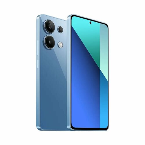 Смартфон Xiaomi Redmi Note 13 с 8 ГБ оперативной памяти 256 ГБ встроенной памяти 2 nano SIM ледяной голубой Ice Blue 1870000₽