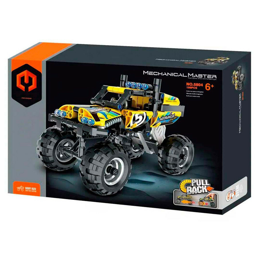 Конструктор iM.Master Жёлтый вездеход 5804 — фото 1