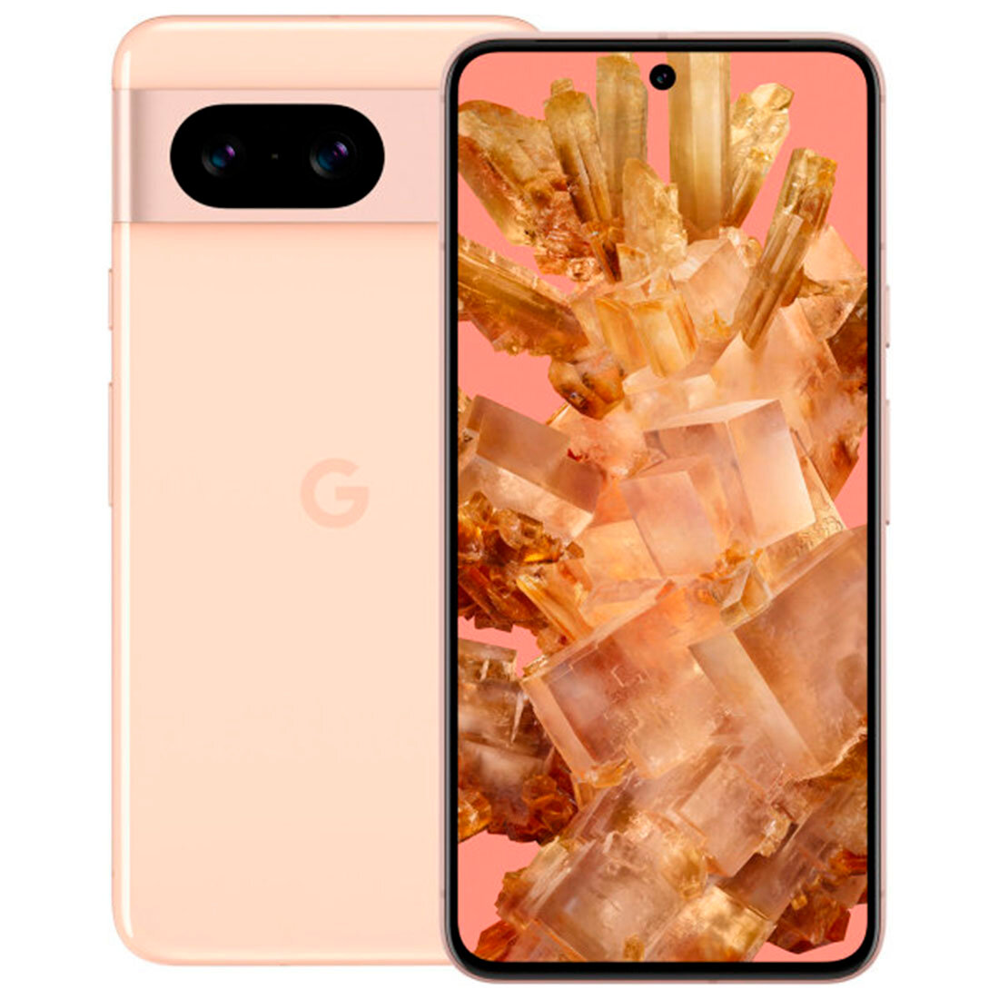 Google Смартфон Google Pixel 8 8/128GB (USA) (Розовый, 128 ГБ, 8 ГБ, США, nanoSim+eSim)