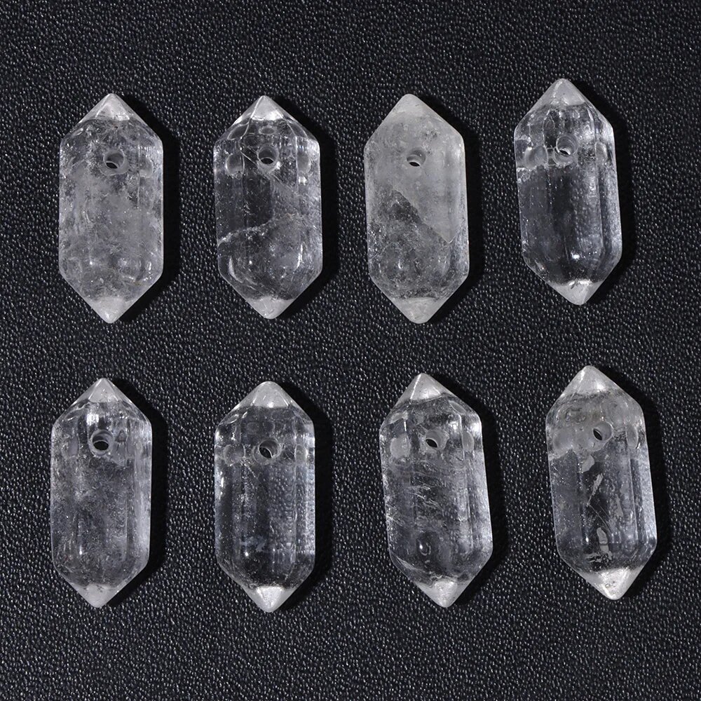Бусины из кварца, 9x20 мм, цвет NO.4, 5 шт.