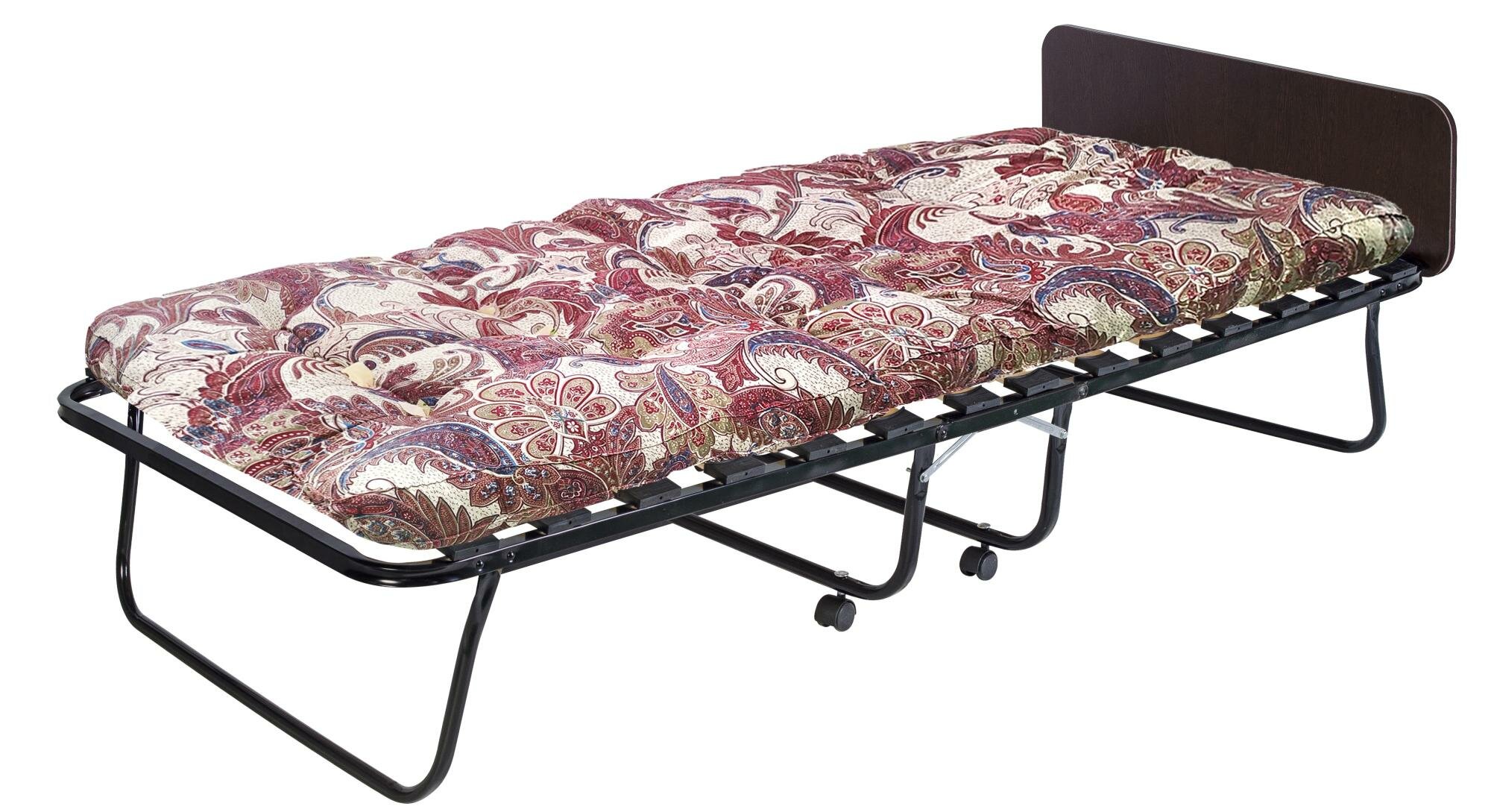 Кровать -тумба Отель 900 арт. В24-М (цвет ткани в ассортименте рис.