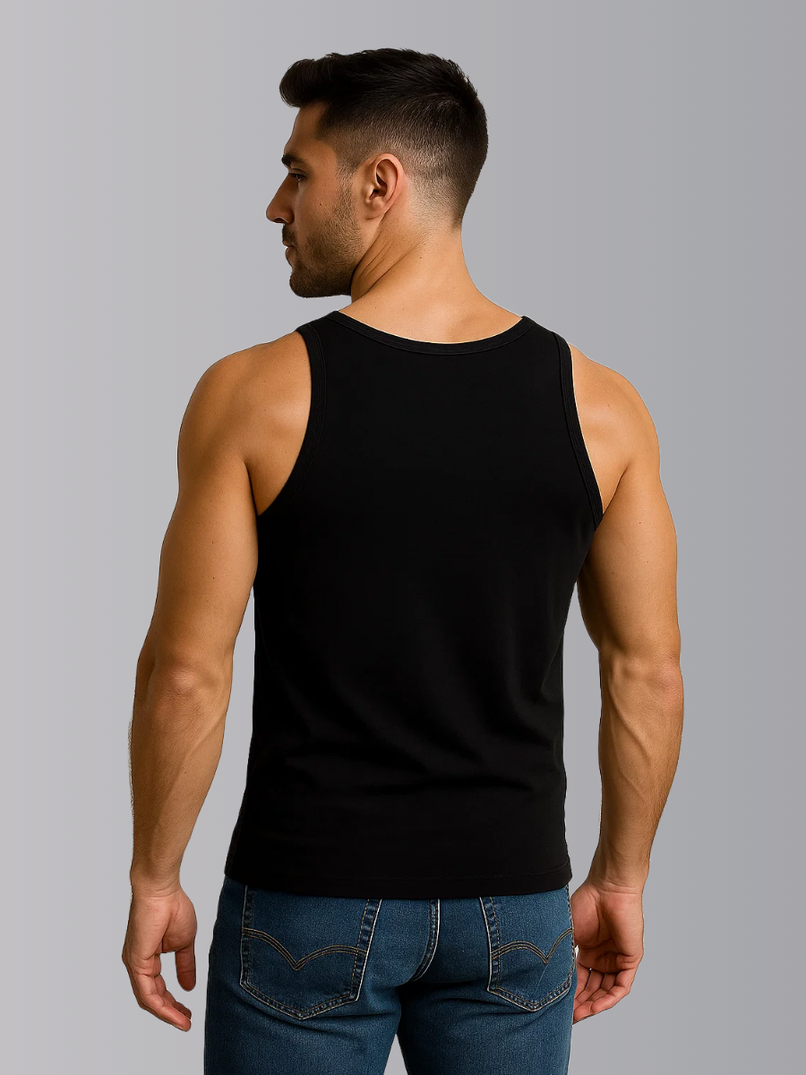 Майка-слинг, размер 2XL, черый — фото 1