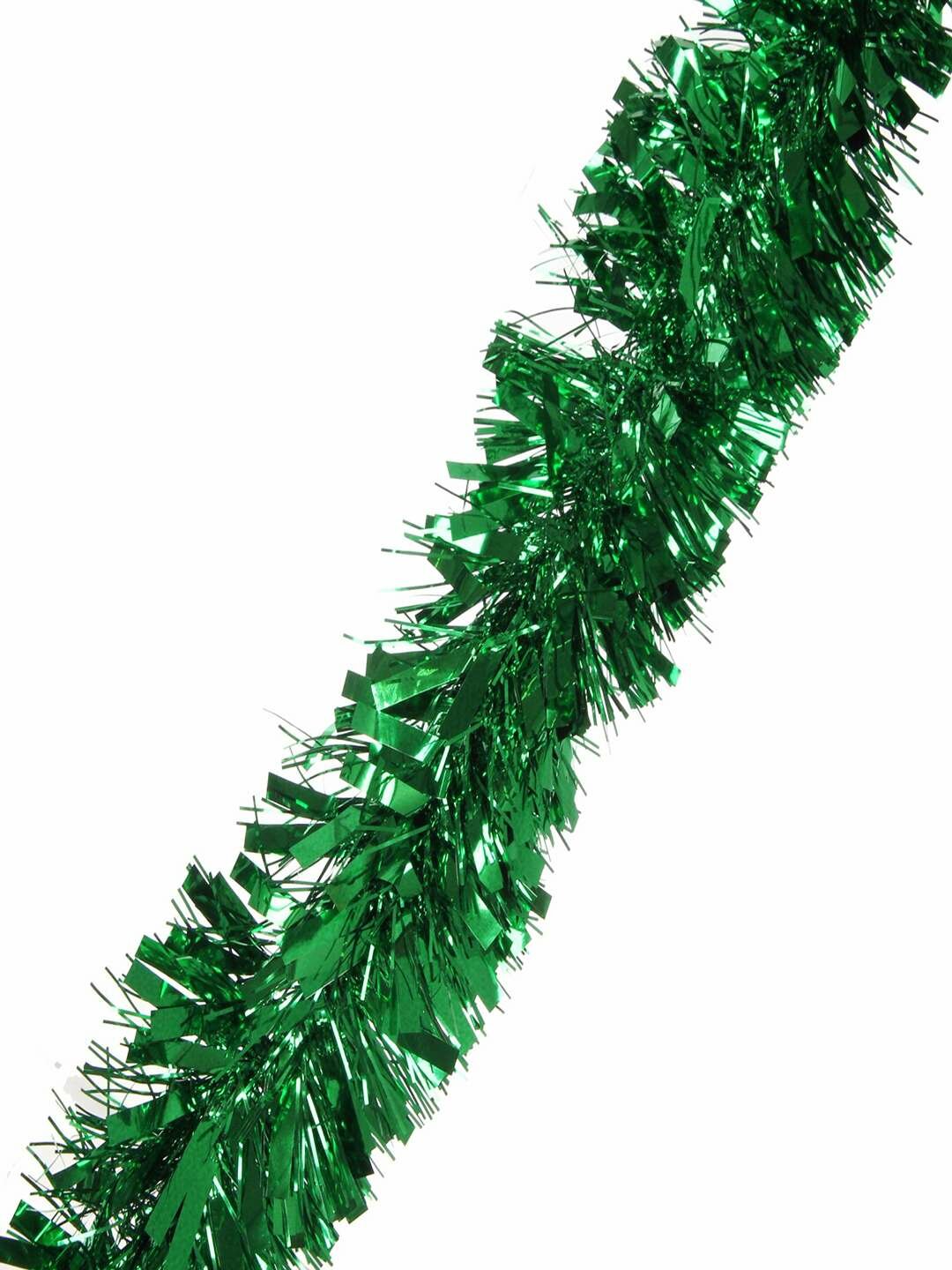 Зелёная мишура «Сияние праздника» 1,8 м для яркого новогоднего декора.