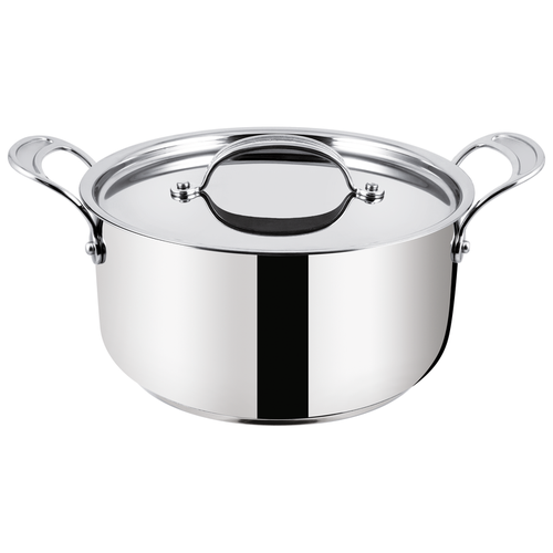 Кастрюля Tefal Jamie Oliver H8044444 3л. d=20см (с крышкой) серебристый (2100099216)