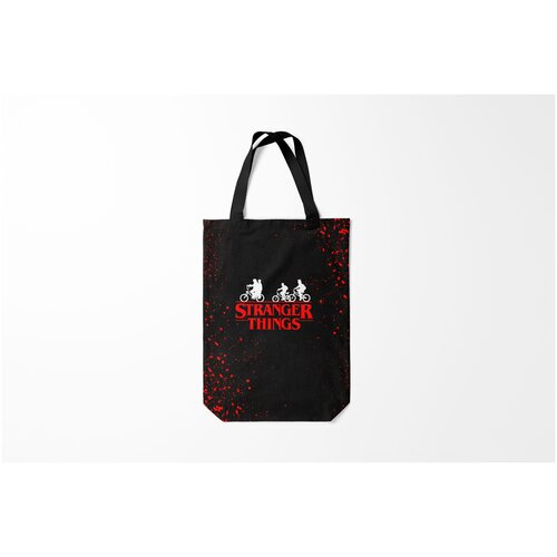 фото Сумка-шоппер / 31х42 см / сериалы / очень странные дела stranger things burnettie