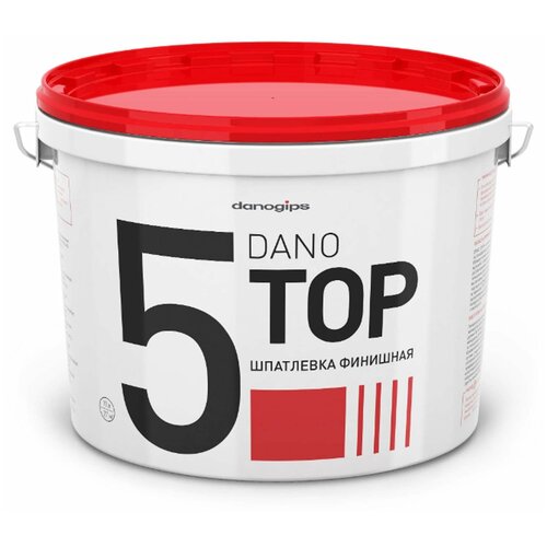 Шпатлевка финишная DanoGIPS Dano Top 5 10 л/165 кг