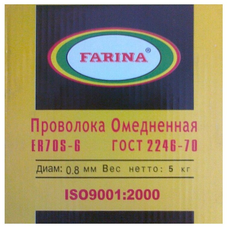 Проволока омедненная TELWIN FARINA СВ-08Г2С Ф08 (5кг)