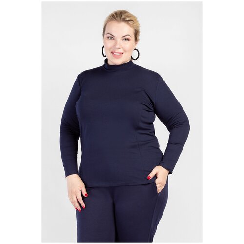 фото Водолазка artessa, размер 48-50, темно-синий