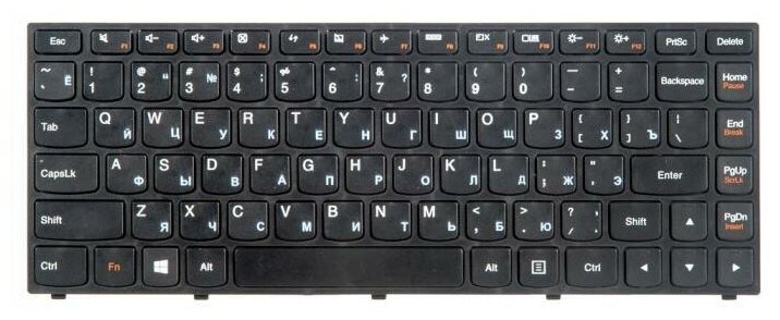 Клавиатура ZeepDeep для ноутбука Asus BU400, BU400V, B400A, B33E, E450, BX32VD, BX32, черная с рамкой, гор. Enter