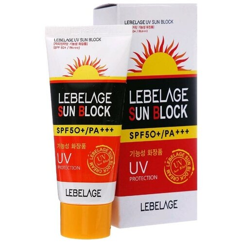 Солнцезащитный крем для лица Lebelage SPF50+/ PA+++, 30 мл