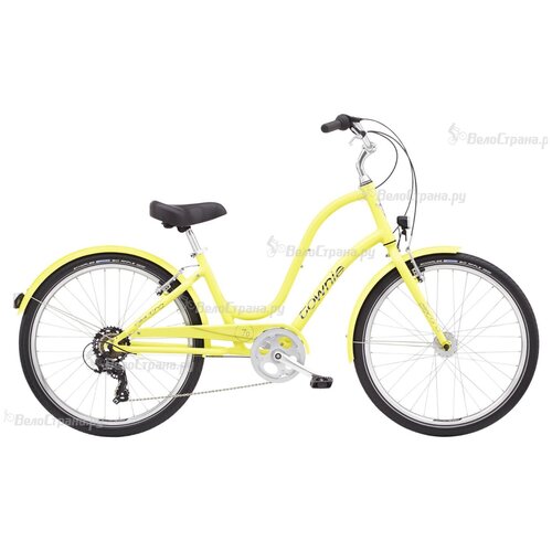 фото Велосипед electra townie 7d eq step thru (2021) желтый
