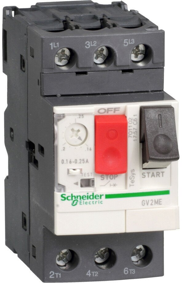 Schneider Electric АВТ. выкл. С комб. расцеп.0,40-0,63А
