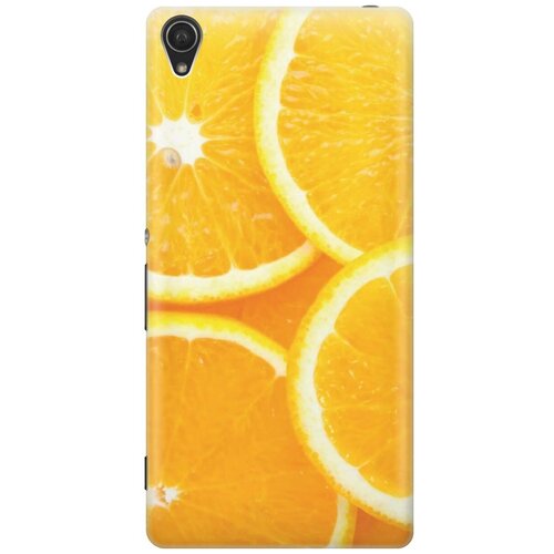 фото Силиконовый чехол на sony xperia z3 / сони иксперия зет 3 с принтом "апельсины" gosso