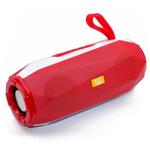 Портативная колонка Беспроводная Bluetooth колонка TG 147 с подсветкой красная 134000₽