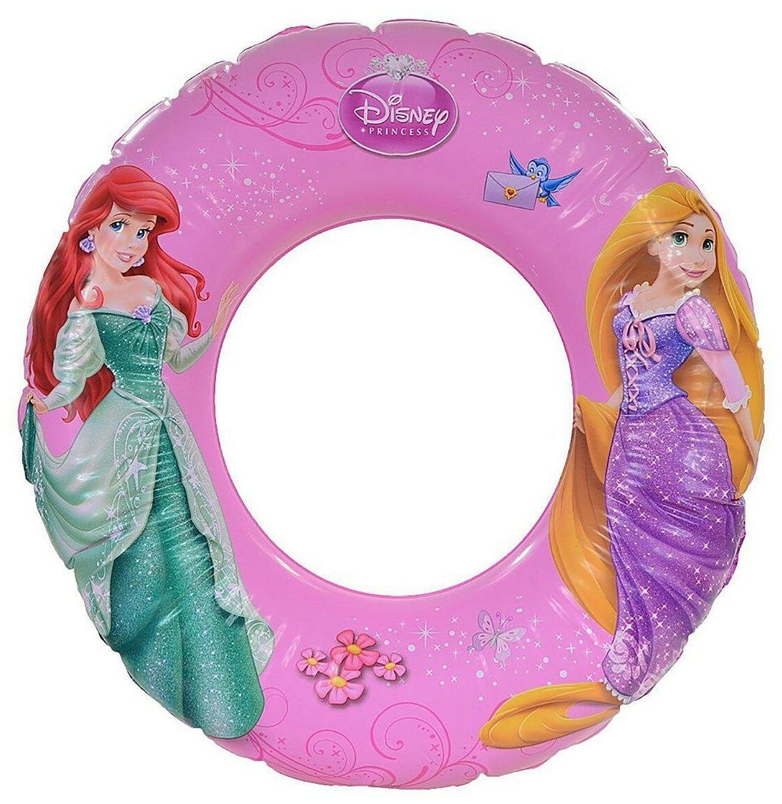 Bestway Надувной круг для плавания Disney Princess, 3-6 лет, 56 см. - фото №10