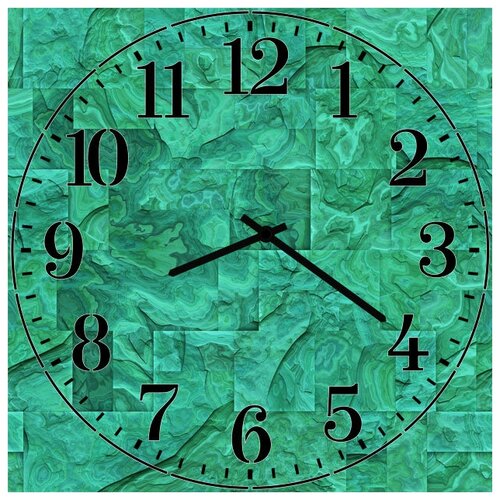 фото Svs настенные часы svs 4002449 мрамор