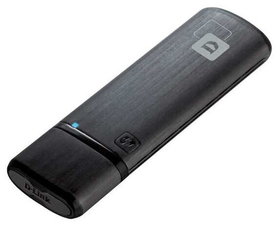 Сетевой адаптер WiFi D-Link DWA-182RUE1A USB 3.0 ант. внутр. 1ант.