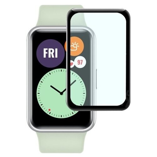 фото Керамическая защитная пленка на экран смарт-часов huawei watch fit sellerweb