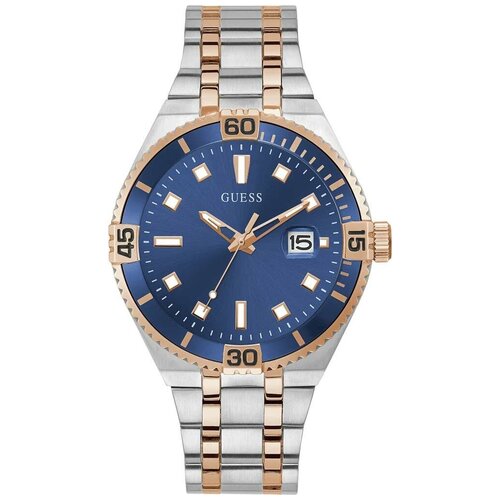 Наручные часы GUESS Sport Steel, серебряный мужские часы guess gw0389g1