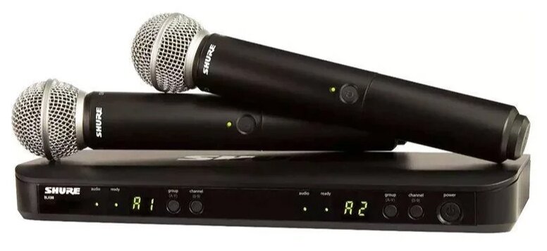 Shure BLX288E/SM58-m17 вокальная радиосистема