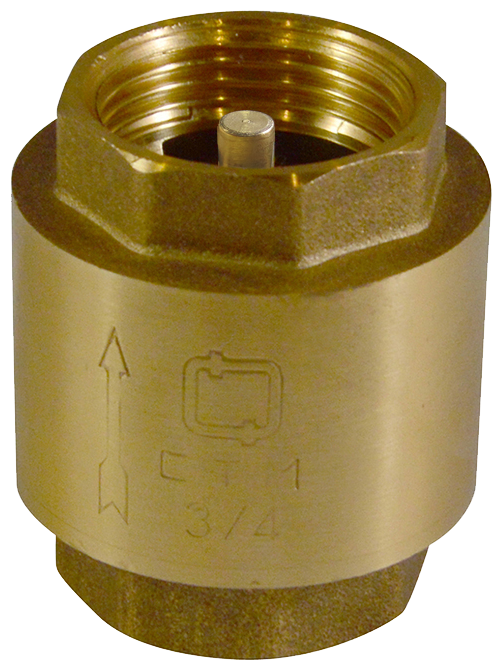 Обратный клапан 1/2" с латунным штоком СТМ CBCVB012