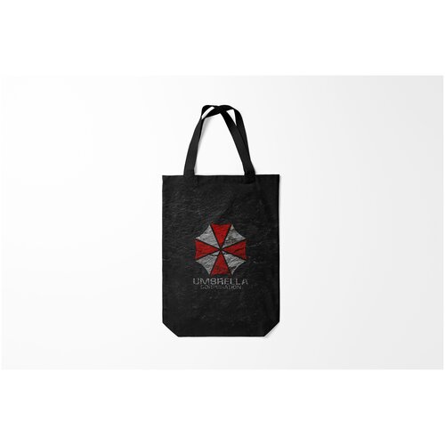 фото Сумка-шоппер / 31х42 см / геймерам / resident evil umbrella corp burnettie