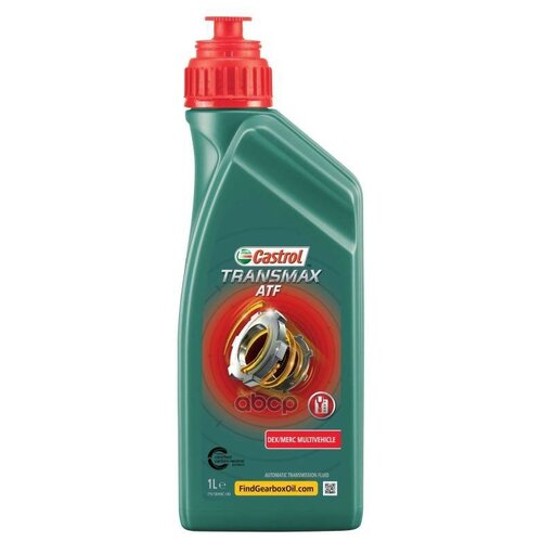 Масло акпп transmax atf dex/merc multivehicle 12x1 l Castrol 15DD2C