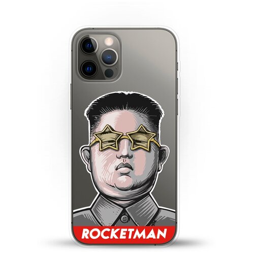 фото Силиконовый чехол rocketman на apple iphone 12 pro andy & paul