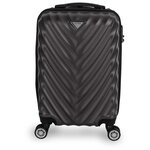 Чемодан легкий SUPRA Luggage из ABS пластика, кодовый замок с индивидуальной настройкой кода, 80 литров, 4 колеса с поворотом на 360 градусов - изображение