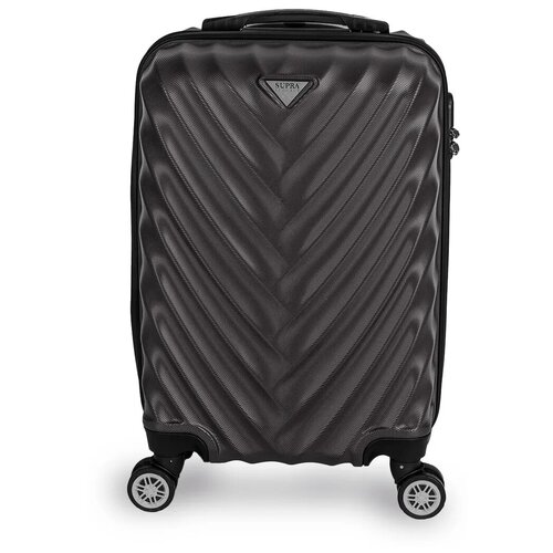 фото Чемодан легкий supra luggage из abs пластика, кодовый замок с индивидуальной настройкой кода, 80 литров, 4 колеса с поворотом на 360 градусов