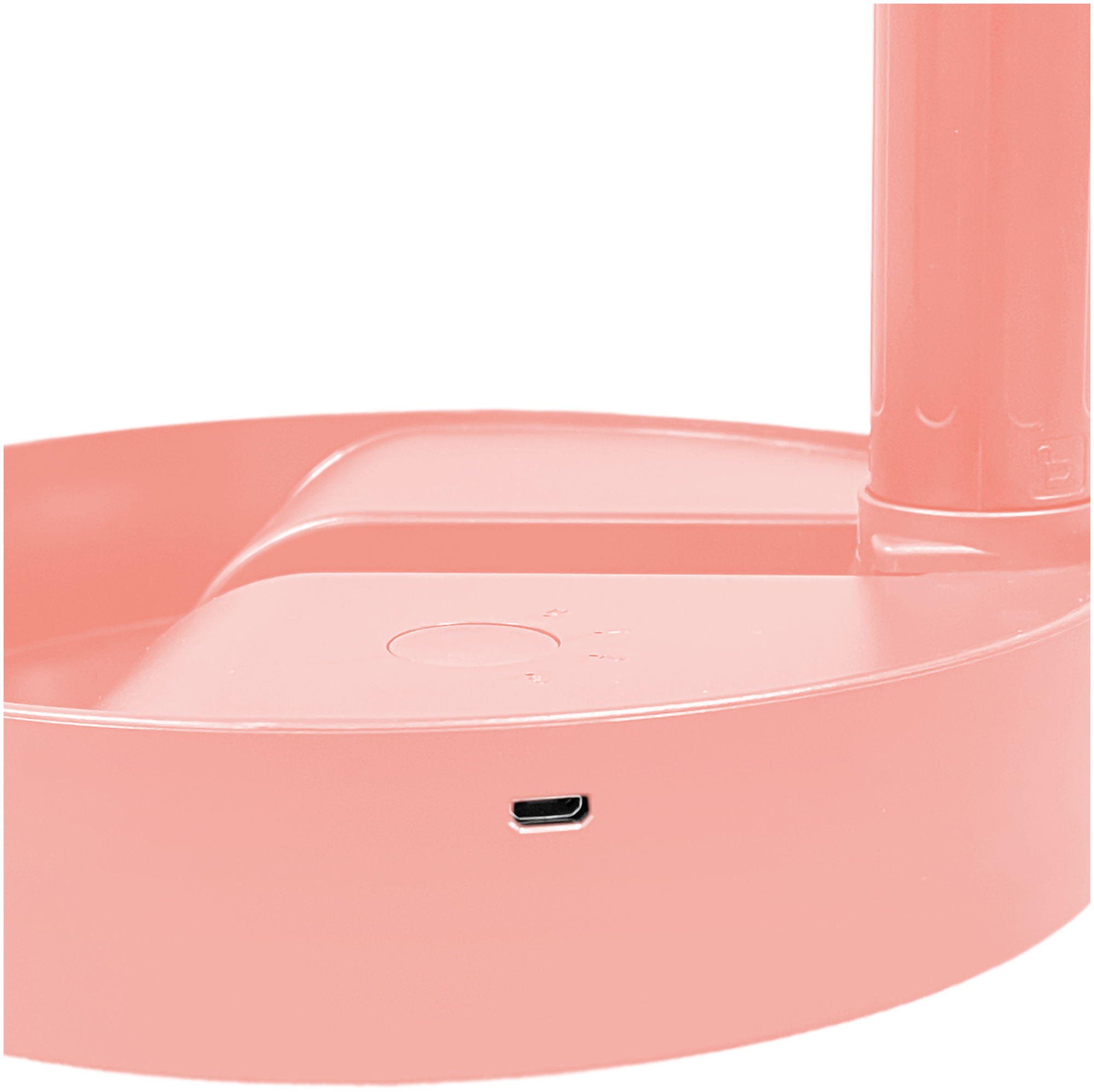 Складной настольный портативный вентилятор Haifisch аккумулятор 3600 mah (Розовый) - фотография № 7