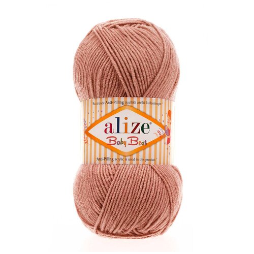 Пряжа Alize Baby Best, 90 % акрил, 10 % бамбук, 100 г, 240 м, 1 шт., 354 240 м