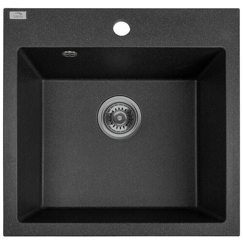 Мойка кухонная Laveo Alena SBA_710T квадратная черный