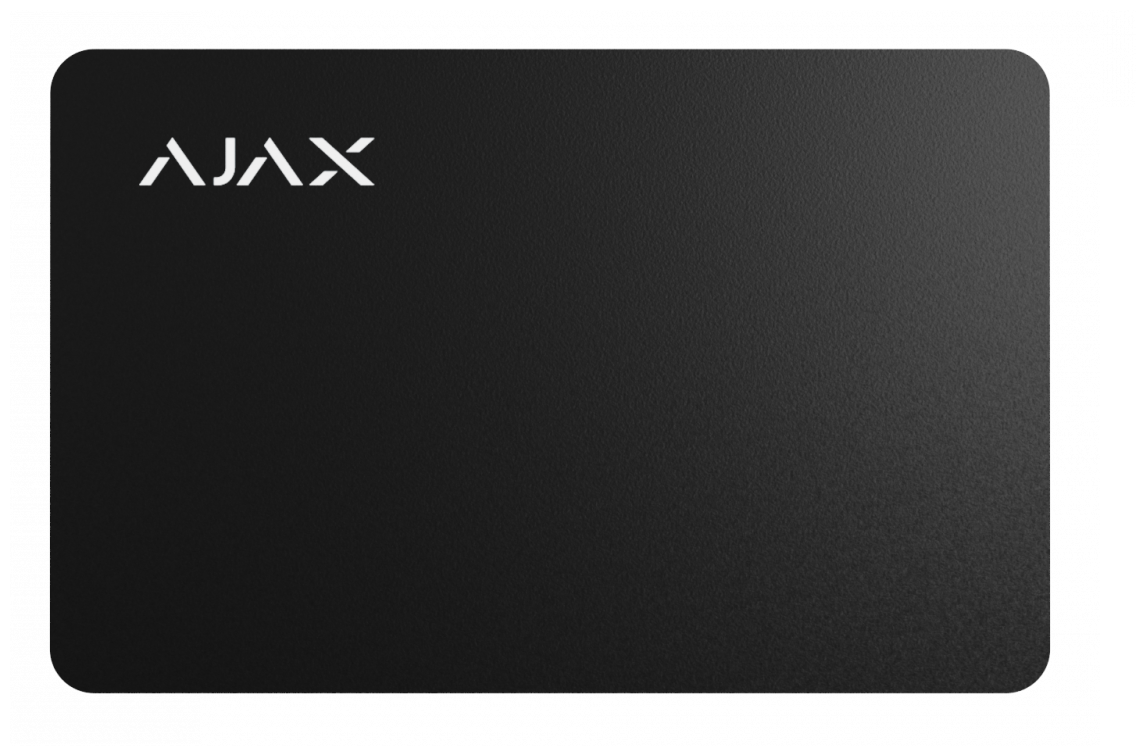 Карта доступа для клавиатуры Ajax Pass (black)
