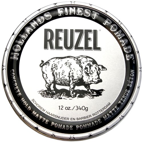 Reuzel Concrete Hold Matte Pomade - Матовая помада для волос 340 гр